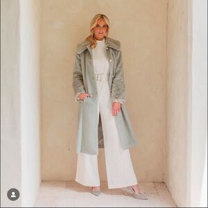 🤍 ISO Antonio Melani x Nicola Bathie | ‘Meredith’ Crepe White Jumpsuit